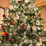 Christmas tree and Christmas tree decorations